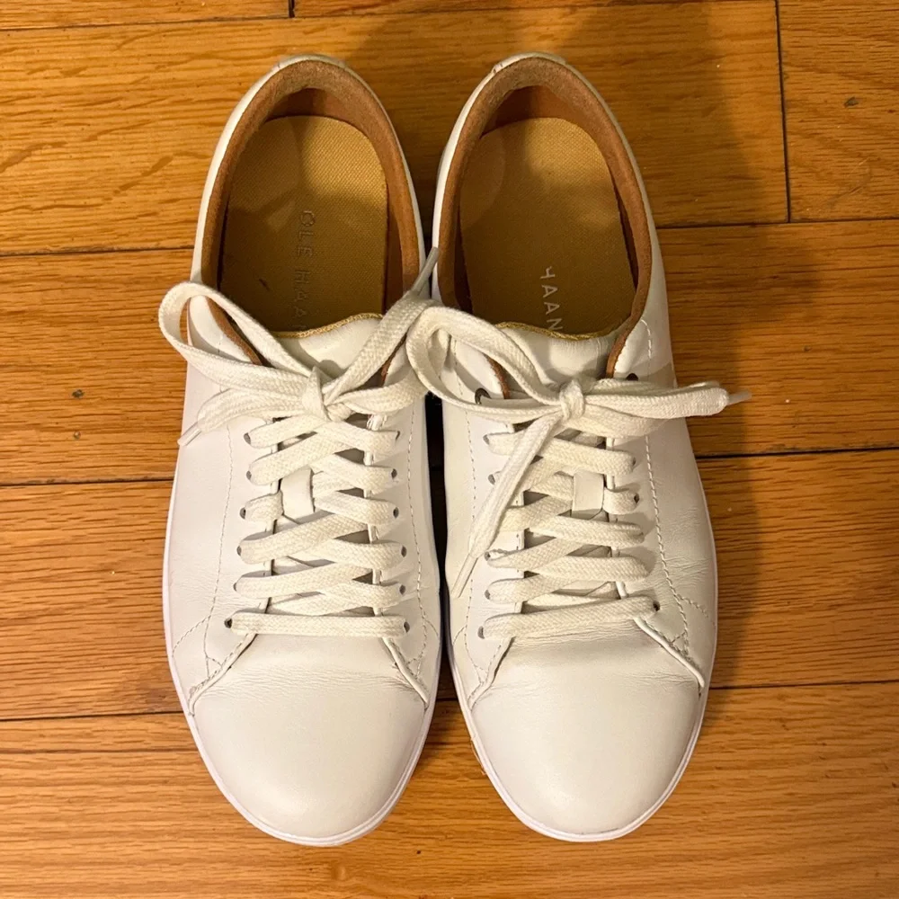 Cole Haan Grand Øs White Sneakers - Picture 4 of 12